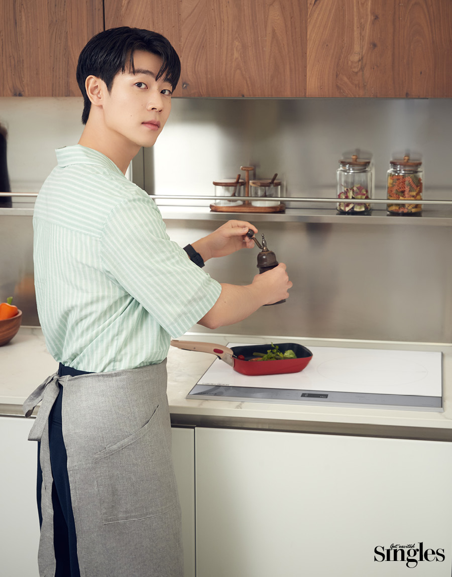 하트시그널 출연진이 삼성전자 비스포크 가전과 함께한 싱글즈 화보